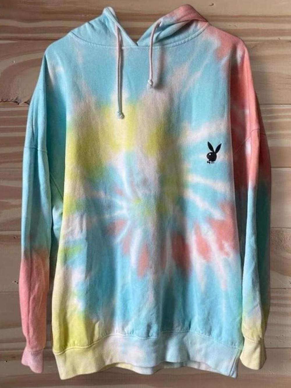 Misguided x Playboy Tie-Dye Hoodie